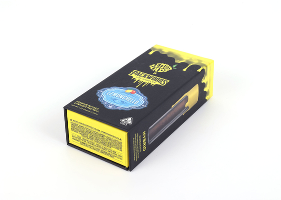 CBD Magnetic Closed Monthly Vape Box Rigid Cardboard Paper Eco Friendly