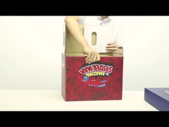 Özel Logo Katlanabilir Ambalaj Kutusu Matt Lamaniation Kağıt Kart Kutusu 0.35mm